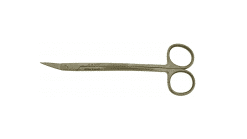 DEAN TONSIL SCISSOR, SERRATED, 6 3/4" GERMAN STAINLESS STEEL O.R. GRADE STAINLESS STEEL
