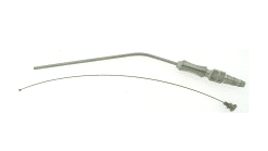 FRAZIER ASPIRATION CANNULA, 30 DEGREE, 3FR, 5FR, 6FR, 7FR, 8FR, 9FR, 10FR, 11FR, 12FR, LENGTH 7 1/2" GERMAN STAINLESS STEEL O.R. GRADE STAINLESS STEEL