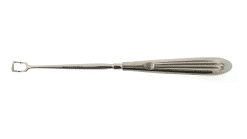 BARNHILL ADENOID CURETTE, LENGTH 8" 10.7MM (SIZE 0) 12MM (SIZE 1) 14MM (SIZE 2) 16MM (SIZE 3) 18MM (SIZE 4) GERMAN STAINLESS STEEL O.R. GRADE STAINLESS STEEL