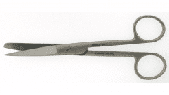 OR Scissors, curved, sharp:blunt