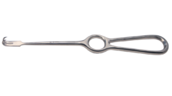 VOLKMANN Retractor, sharp, 2 prong, 8½